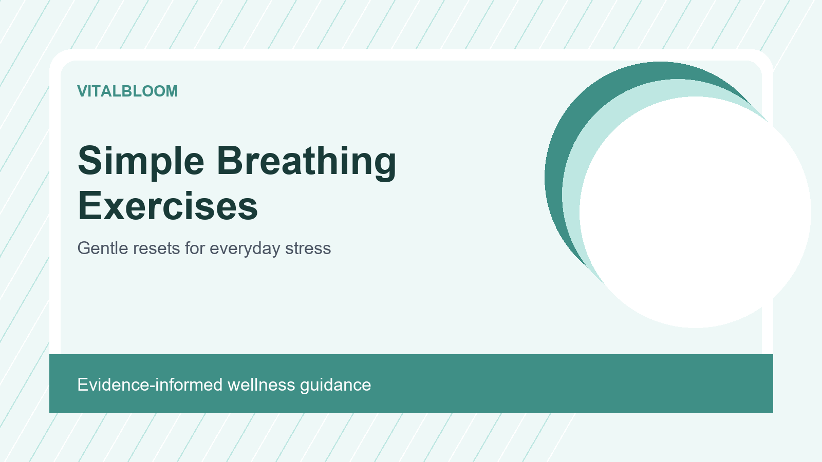 simple breathing exercises