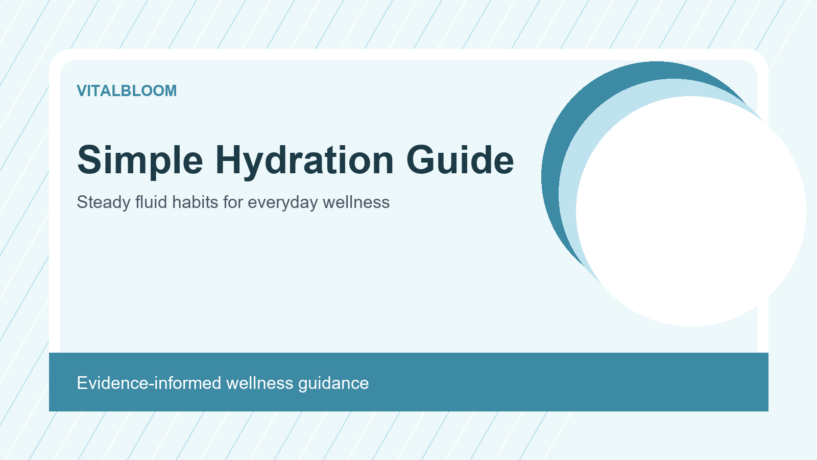 simple hydration guide